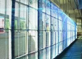 Reuze Digitale Commerciële Transparante Glas LEIDENE Vertoning P20 met Energie - besparing